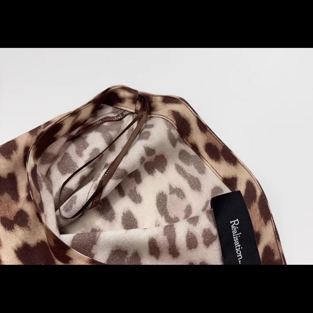 Realisation The Pixie In Wild Leopard Print Maxi … - image 6